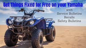 Get Things Fixed for Free on your Yamaha