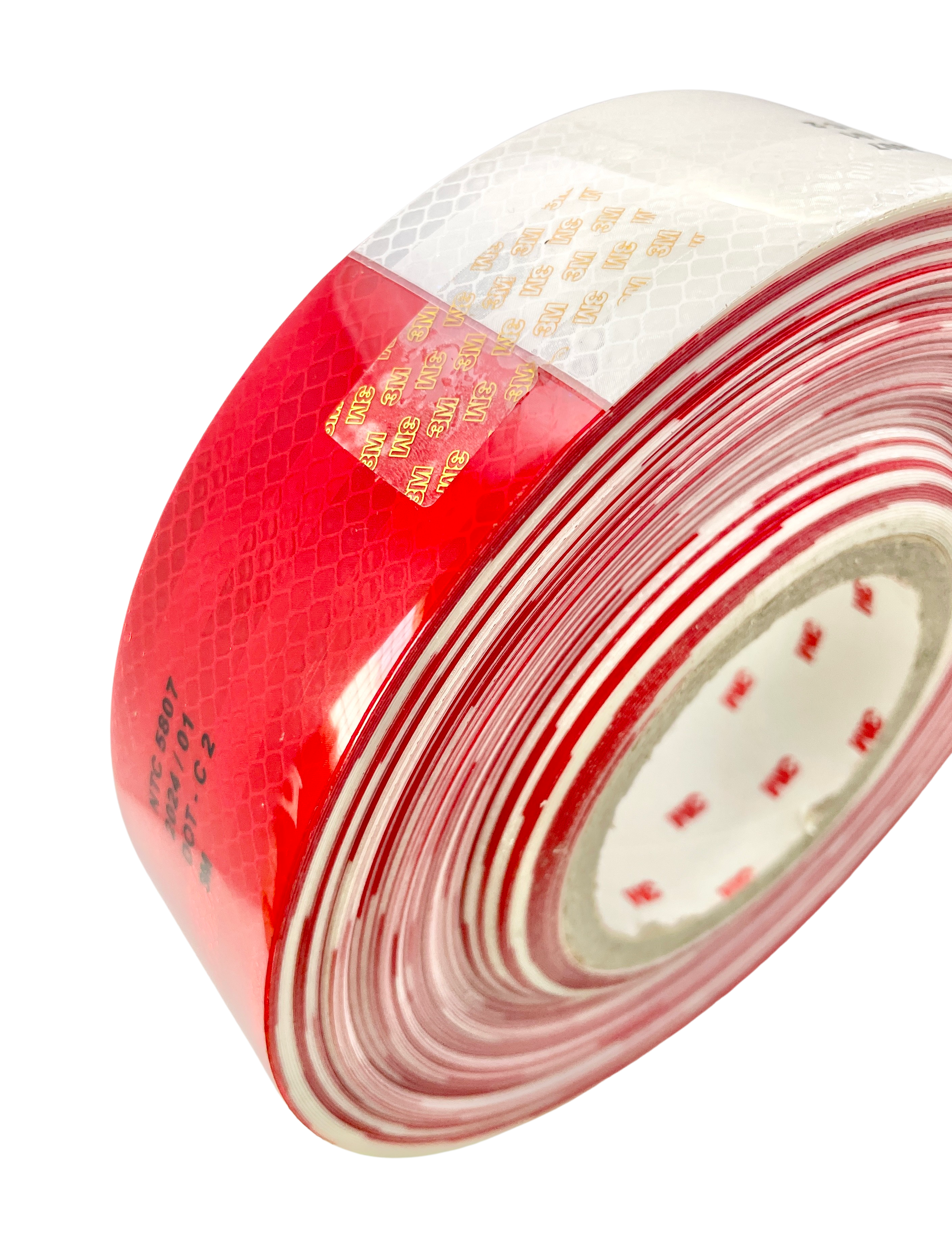 Avery Dennison DOT Approved Conspicuity Reflective Tape - 150 Feet, 6 Red 6 White