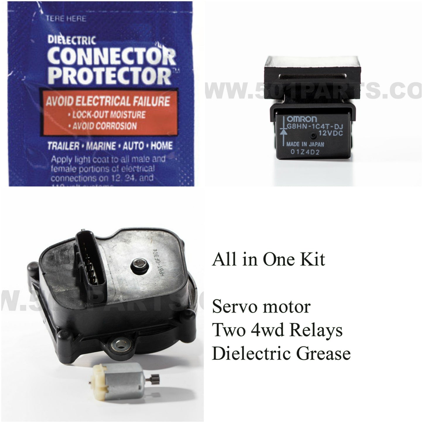 "All-in-one" 4wd Repair Kit for 2007-2014 3B4 Servo Models (See Description)